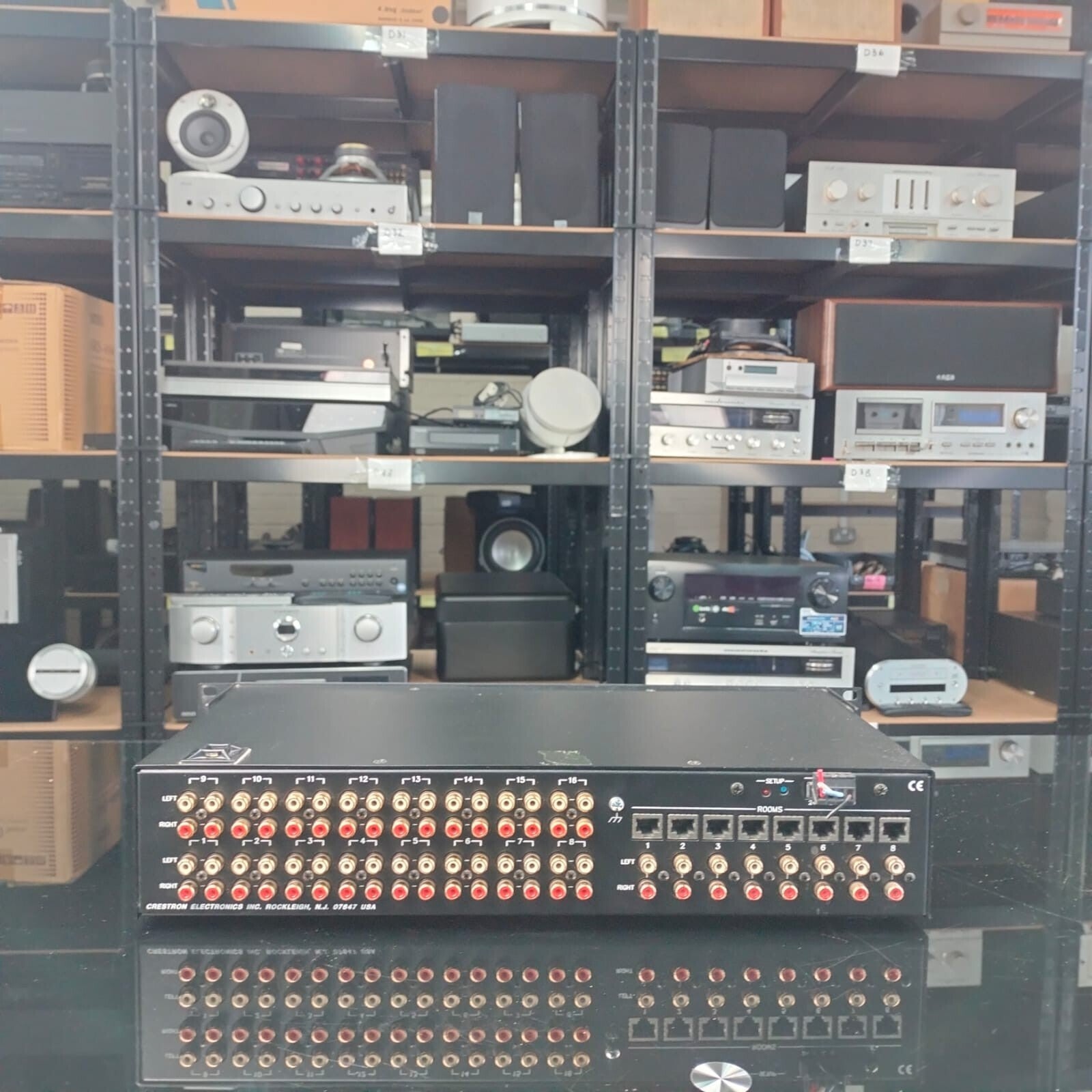 CRESTRON CNX-BIPAD8 PROFESSIONAL AUDIO DISTRIBUTION PROCESSOR #003