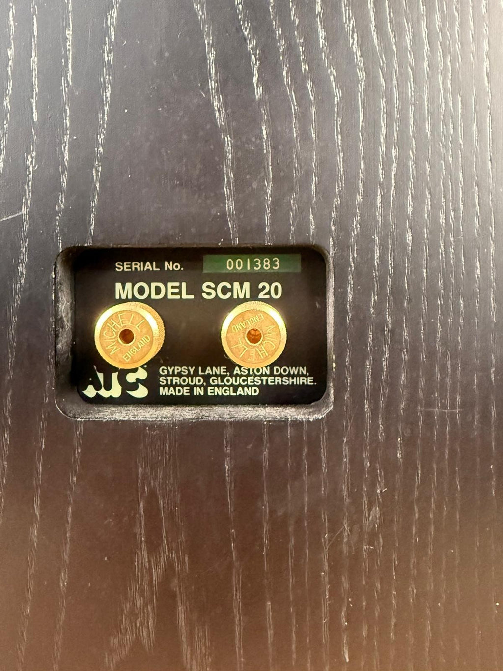 ATC SCM 20 PASSIVE STUDIO MONITOR SINGLE SPEAKER
