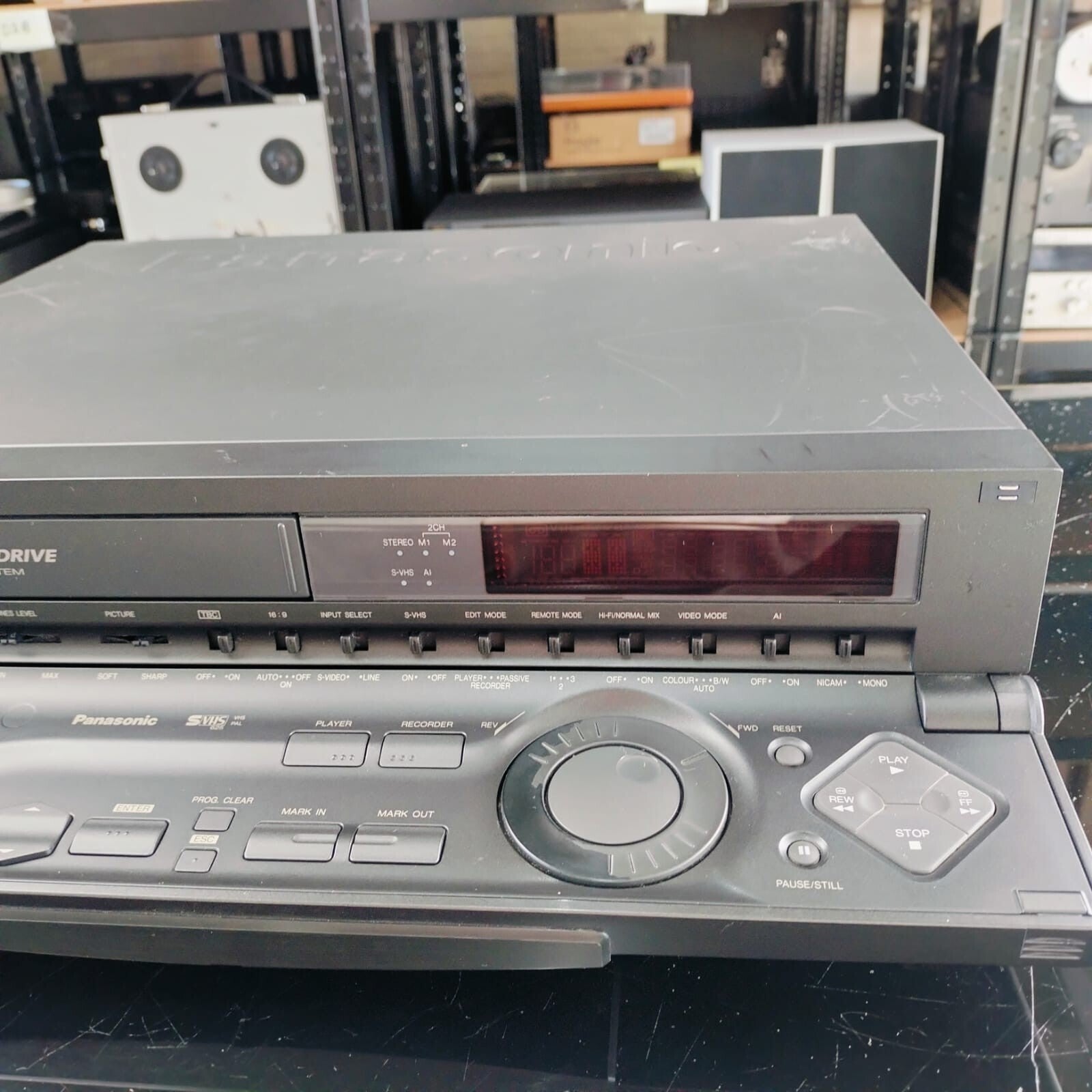 PANASONIC NV HS1000 BYP HI FI VIDEO CASSETTE RECORDER