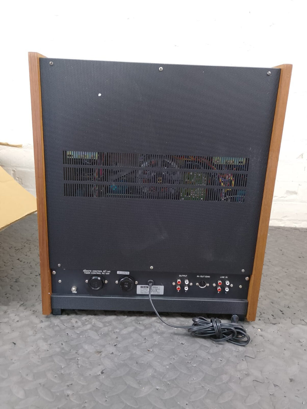 SERVICED TEAC A 6300 STEREO REEL TO REEL DECK