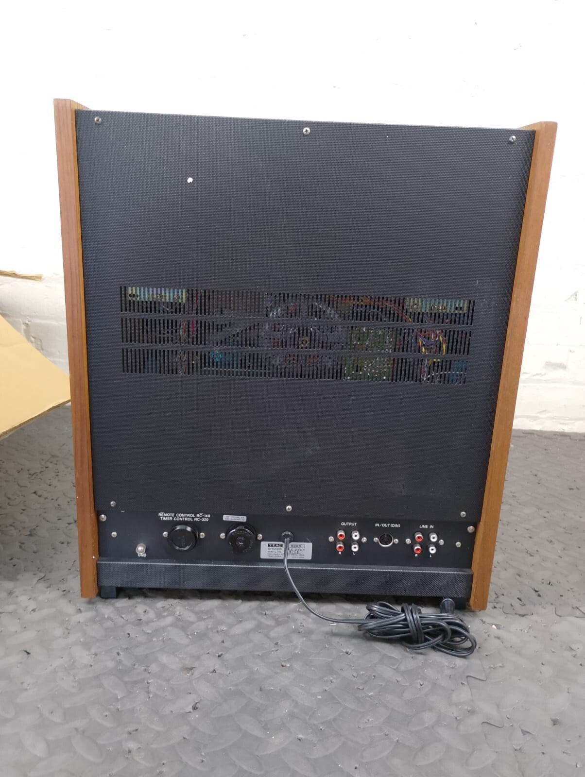 SERVICED TEAC A 6300 STEREO REEL TO REEL DECK