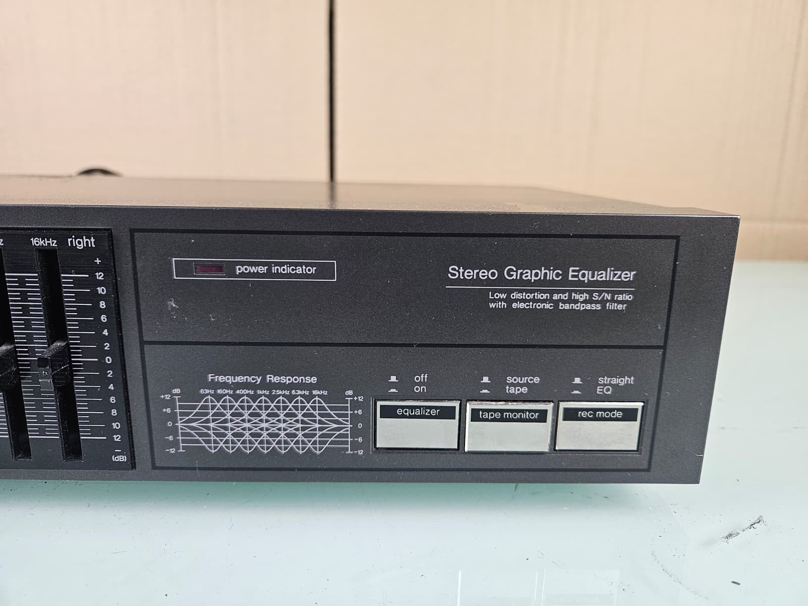 TECHNICS SH Z200 STEREO GRAPHIC EQUALIZER