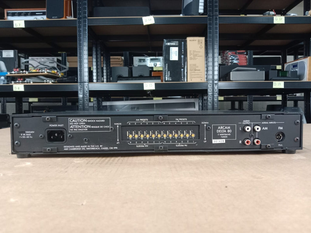 Arcam Delta 80 AM FM Stereo Tuner