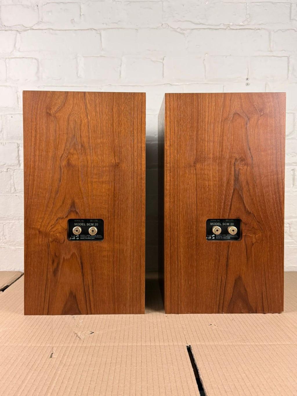 ATC SCM 20 PASSIVE STUDIO MONITORS SPEAKERS