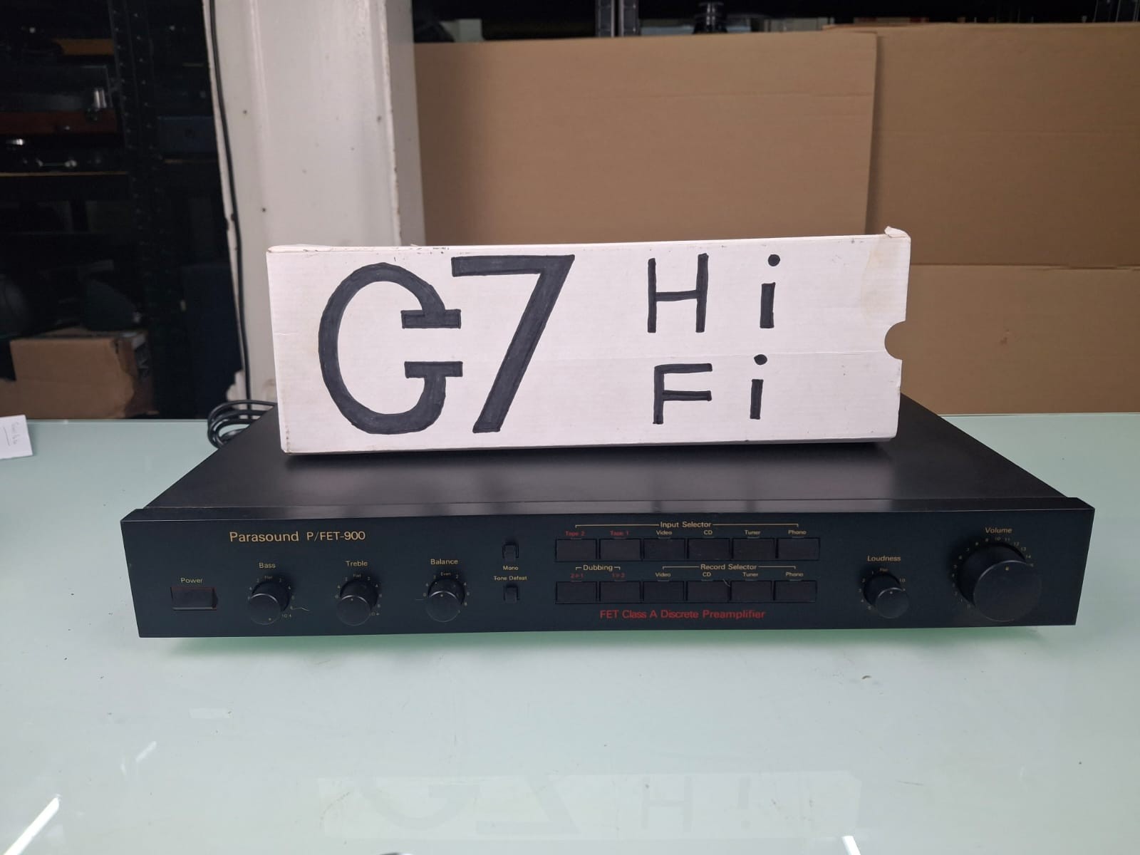 PARASOUND P/FET 900 FET CLASS A DISCRETE PREAMPLIFIER