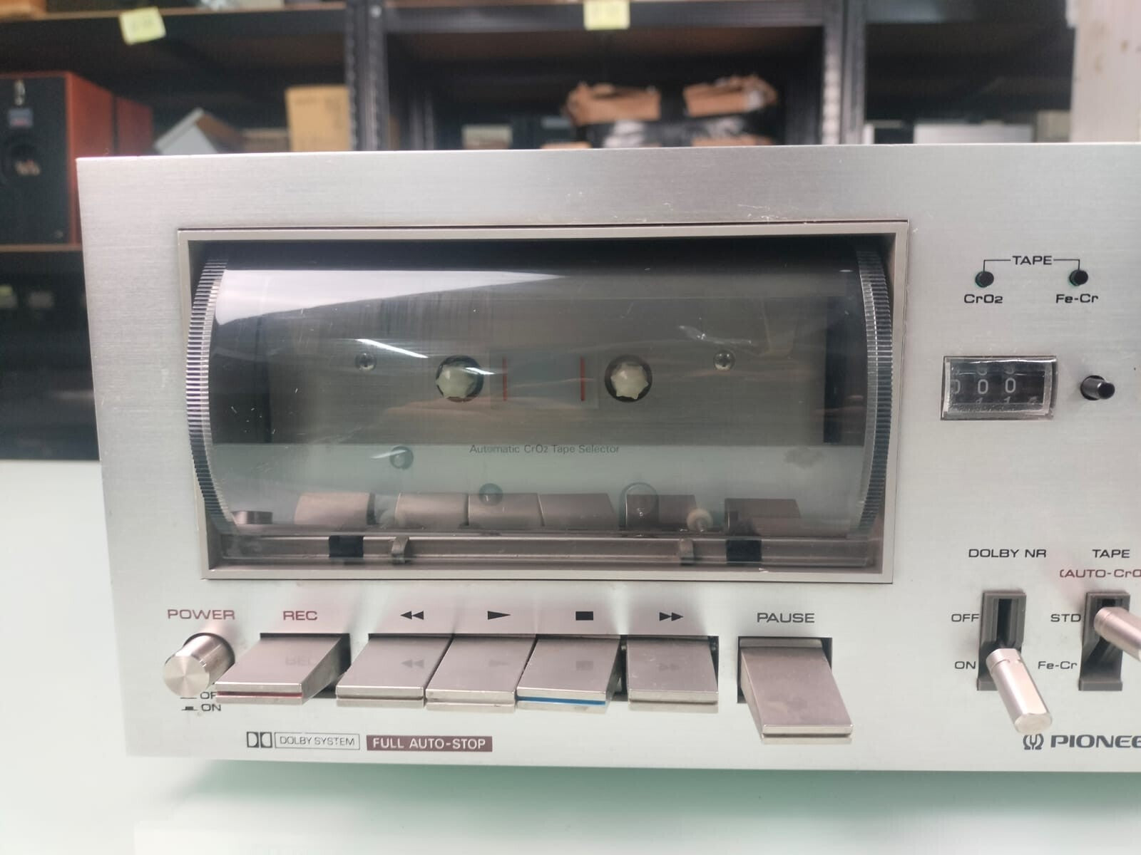 PIONEER CT-F6060 STEREO CASSETTE TAPE DECK