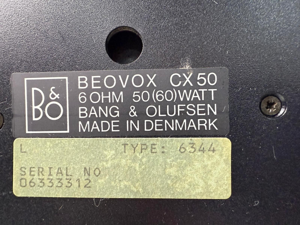 B&O BANG & OLUFSEN BEOVOX CX50 SPEAKERS #002