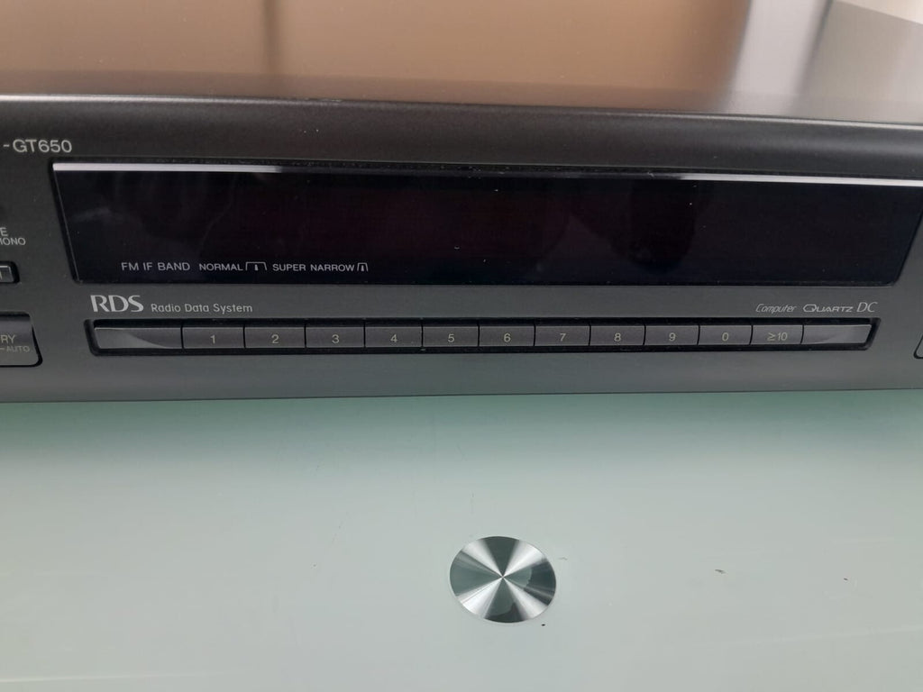 TECHNICS ST GT650 STEREO SYNTHESIZER TUNER