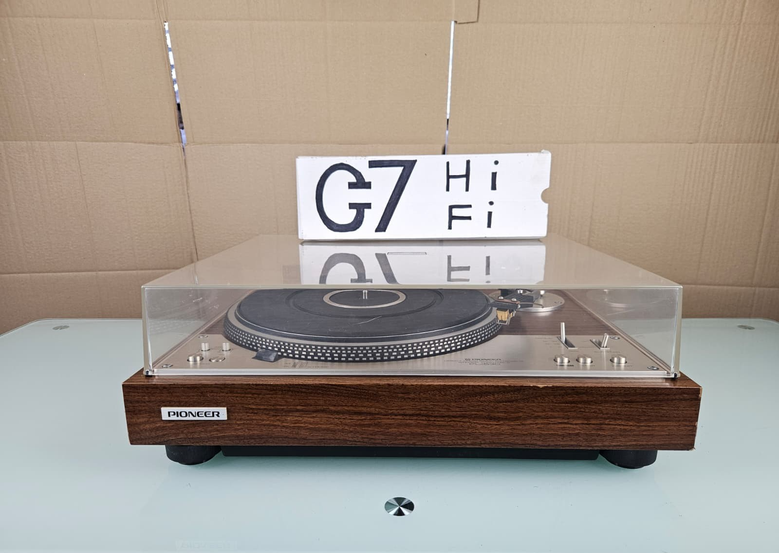 PIONEER PL 530 DIRECT DRIVE FULL AUTOMATIC STEREO TURNTABLE
