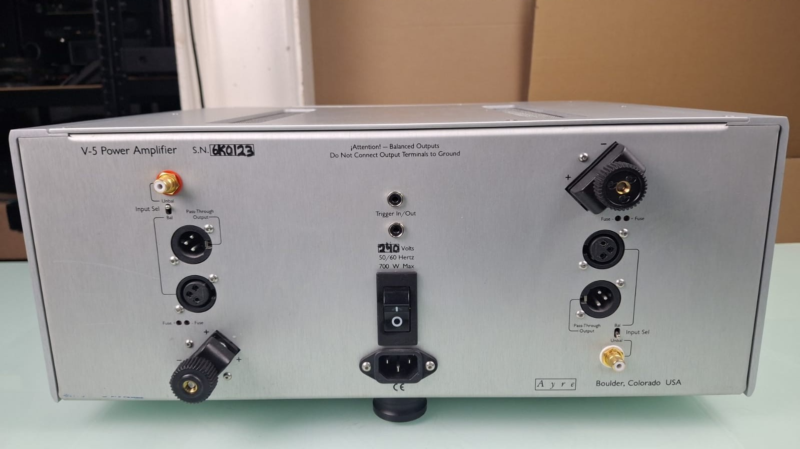 AYRE EVOLUTION V 5 POWER AMPLIFIER