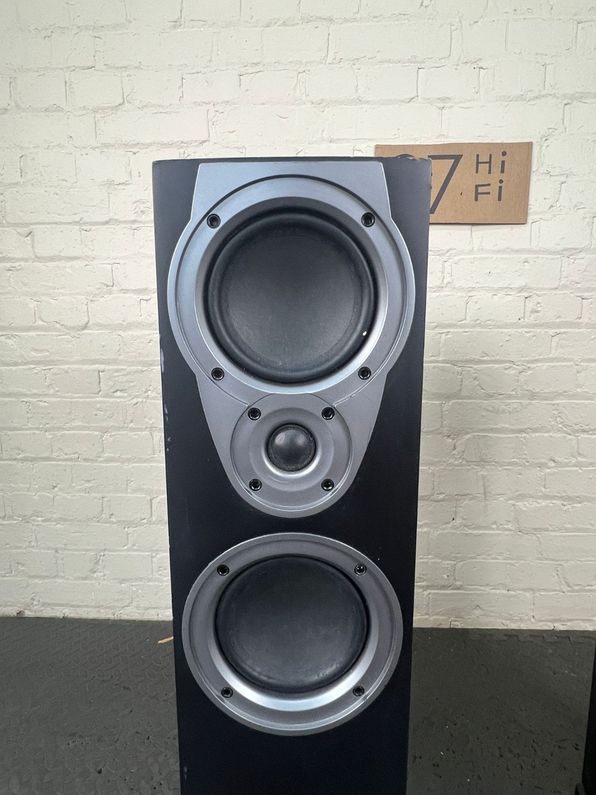 MISSION MX 3 FLOOR STANDING SPEAKERS WITH SPEAKER PLATFORMS STANDS