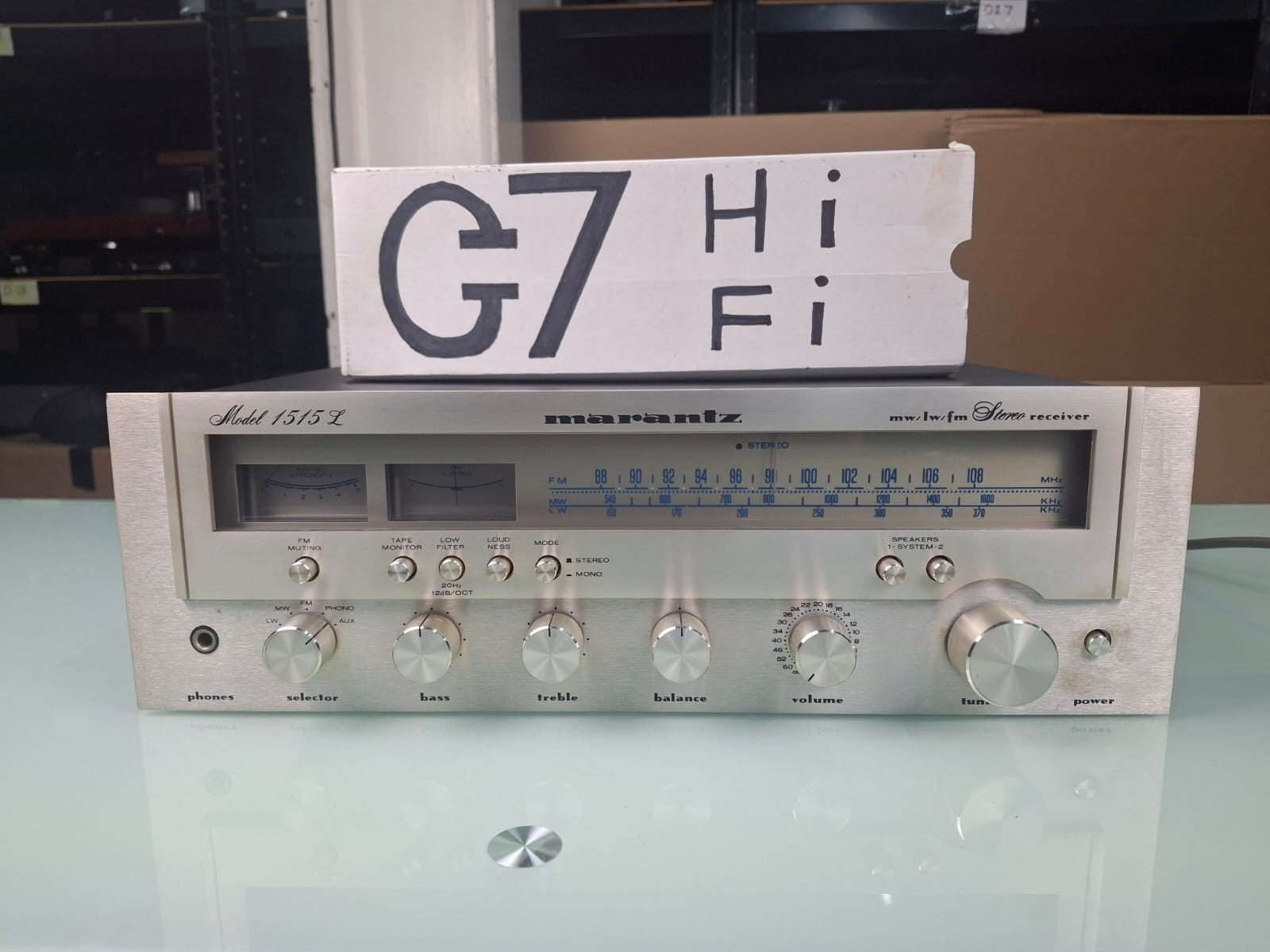 MARANTZ 1515L MW / LW / FM STEREO RECEIVER