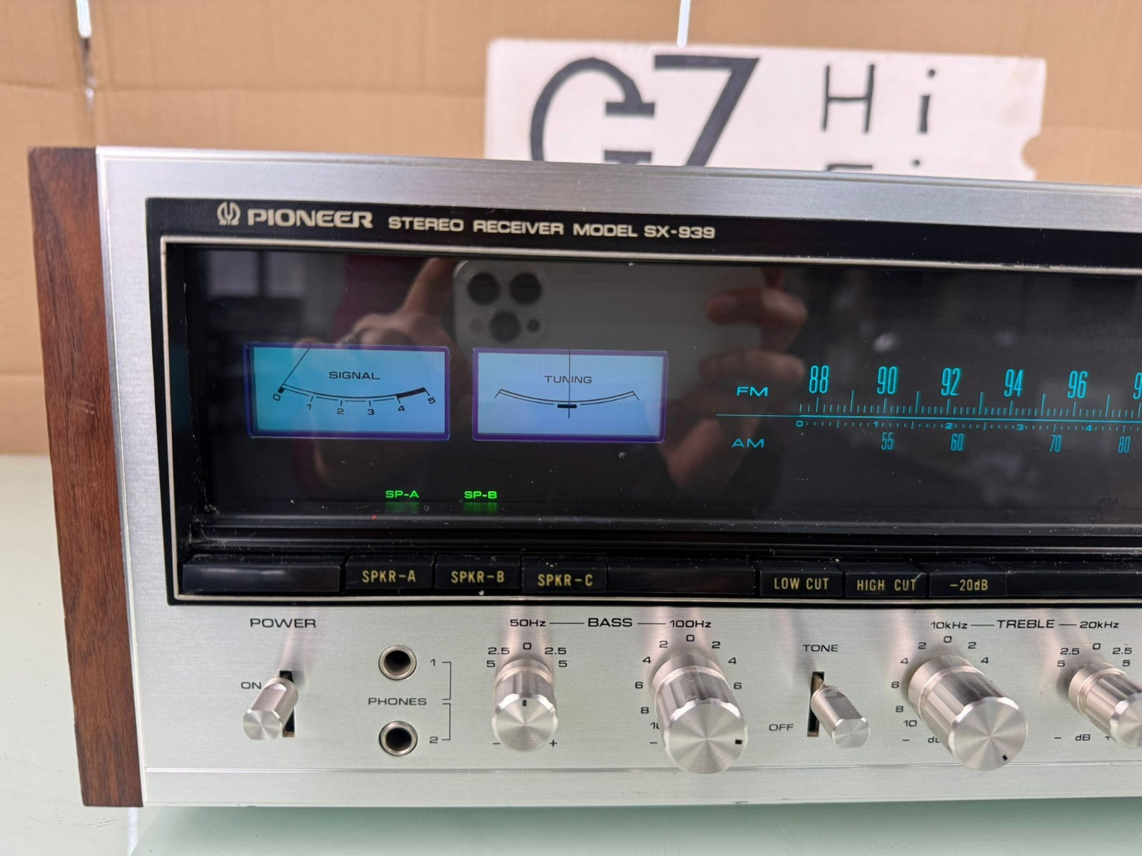 PIONEER SX 939 MONSTER STEREO RECEIVER