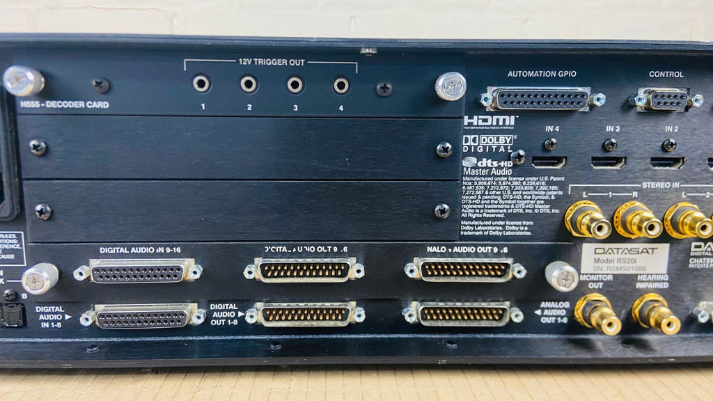 DATASAT RS20i 16-channel surround sound processor HOME CINEMA