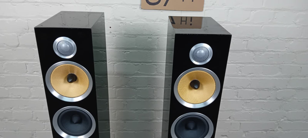 BOWERS & WILKINS B&W CM8 S2 FLOOR STANDING SPEAKERS