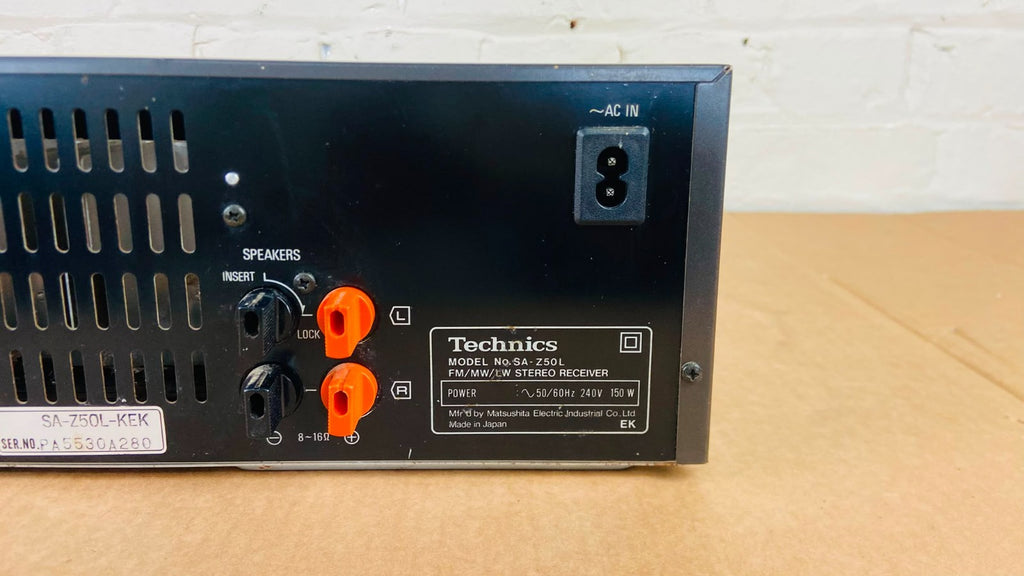 TECHNICS SA Z50L FM / MW / LW STEREO RECEIVER