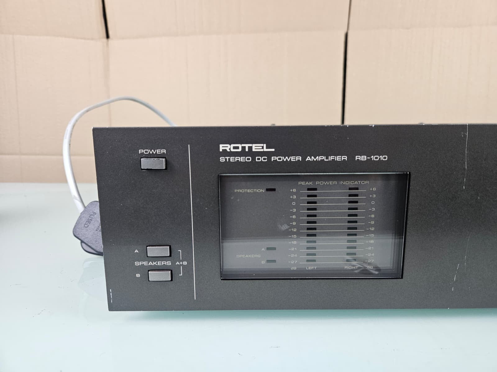 ROTEL RB 1010 STEREO DC POWER AMPLIFIER