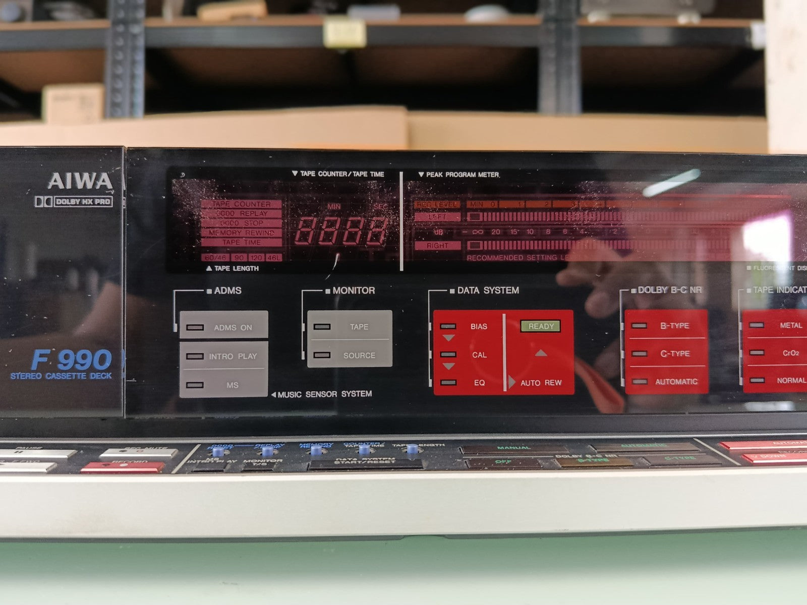 AIWA F 990 STEREO CASSETTE DECK