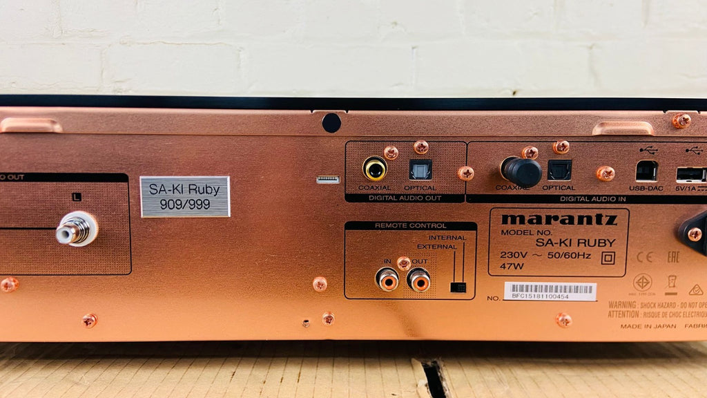 Marantz SA-KI Ruby Ken Ishiwata Signature SACD/CD/DAC