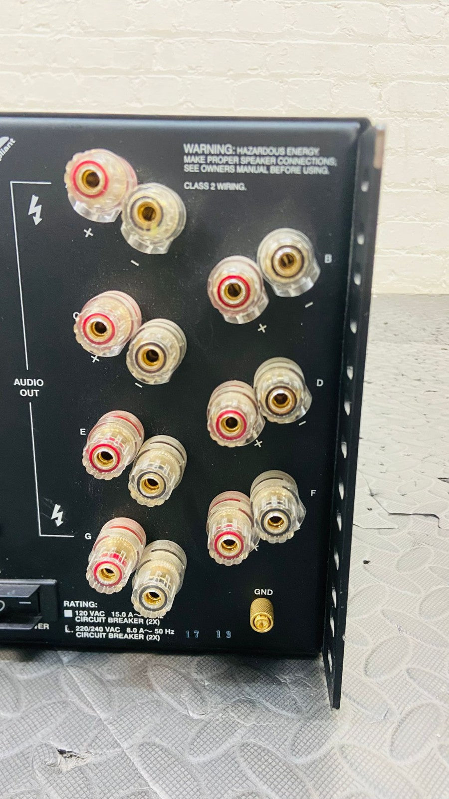 DATASAT RA7300 POWER AMPLIFIER