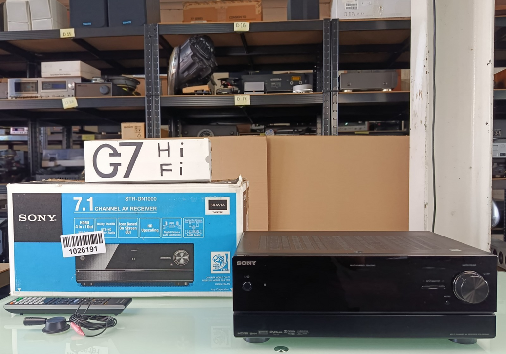 SONY STR DN1000 MULTI CHANNEL AV RECEIVER