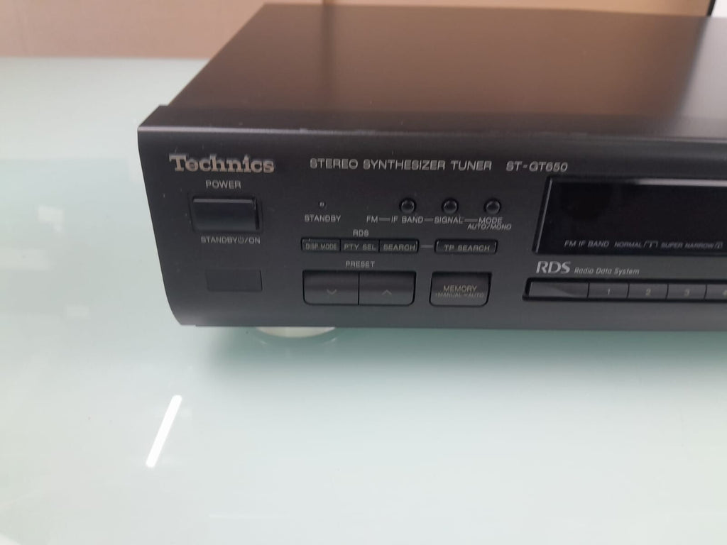 TECHNICS ST GT650 STEREO SYNTHESIZER TUNER