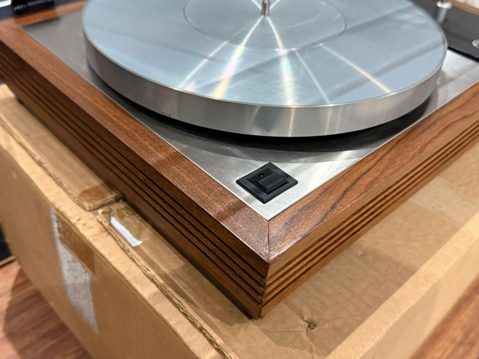 SERVICED MODIFIED LINN SONDEK LP12 TURNTABLE ITTOK LVII TONEARM ORIGINAL BOX