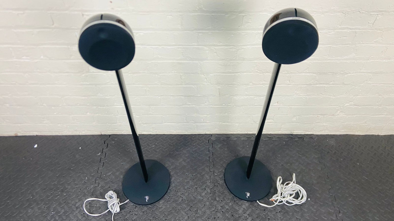FOCAL DOME COMPACT SPEAKERS WITH FLOOR STANDS