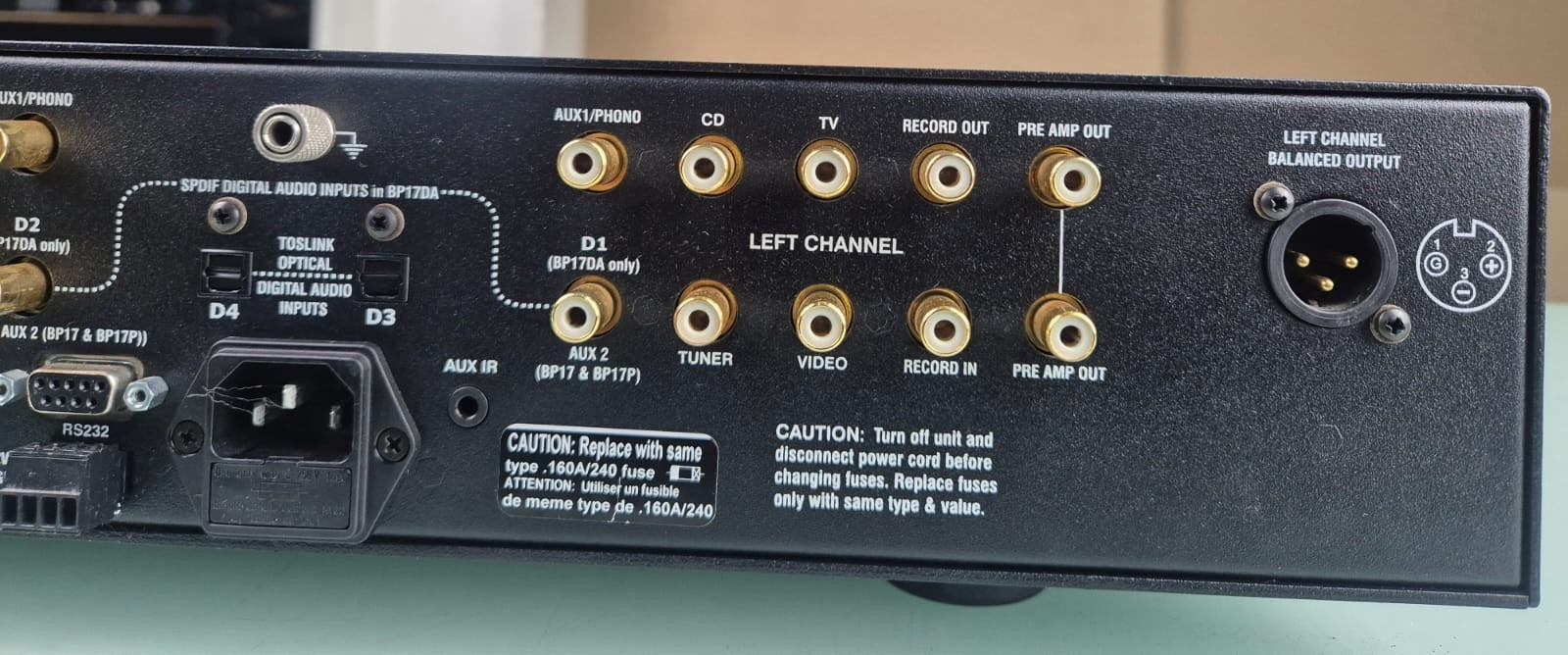 BRYSTON BP17 PREAMPLIFIER