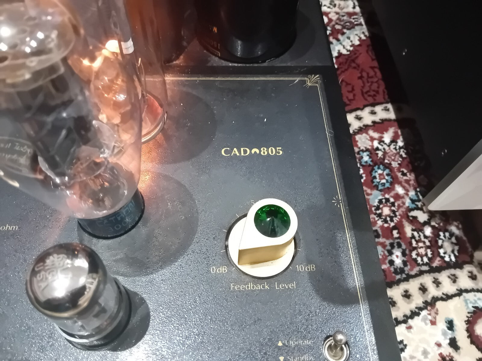 Cary CAD 805 triode output monaural tube valve power amplifiers mono blocks