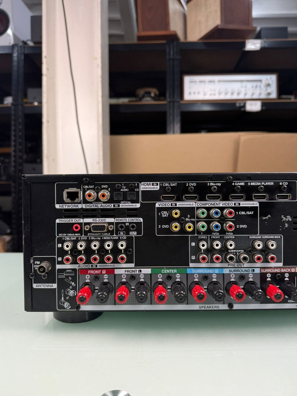 Denon AVR-X3000 7.1 Channel AV Receiver 150W 3D 4K NETWORK USB 7xHDMI Amplifier