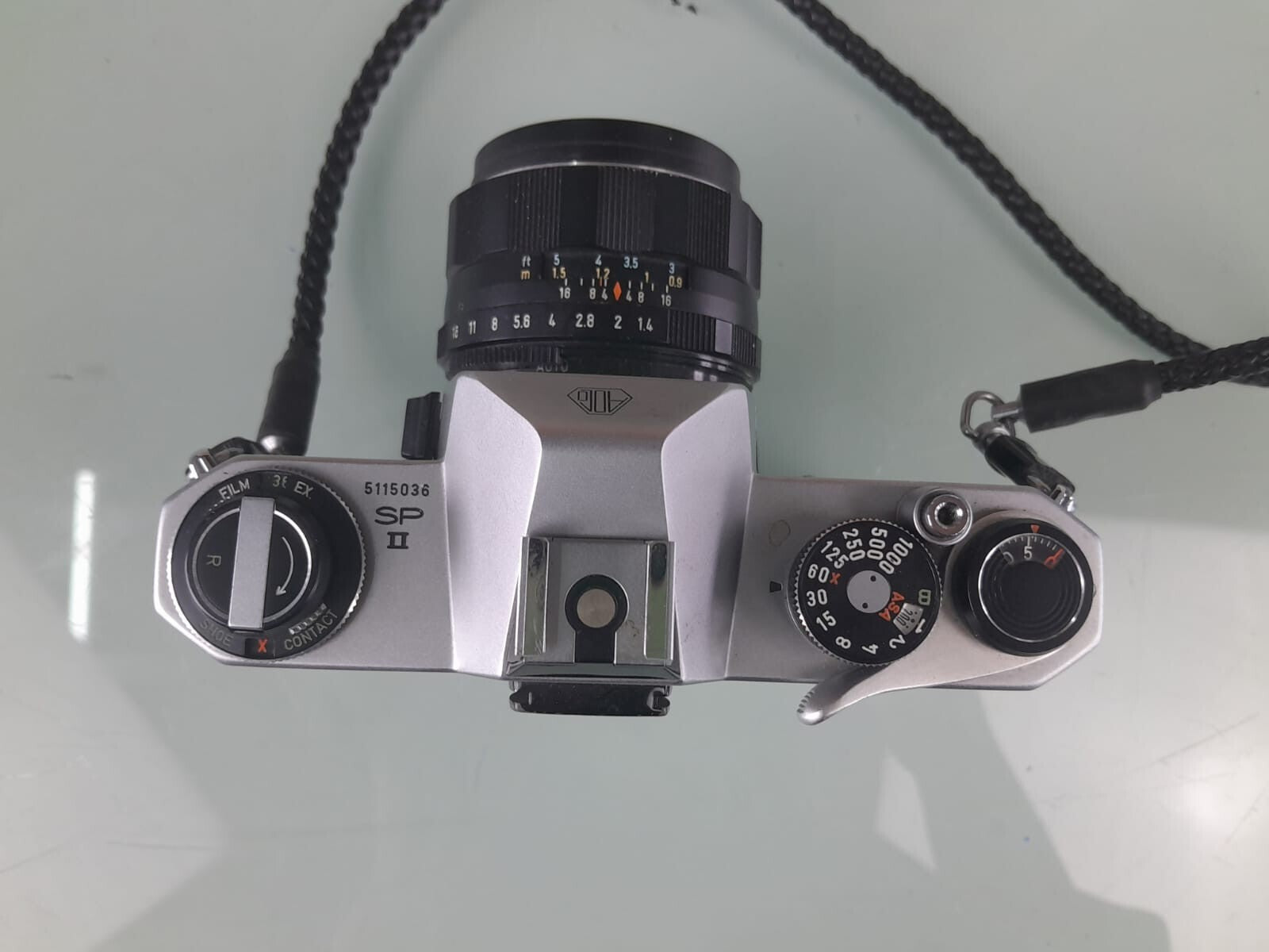 ASAHI PENTAX SPOTMATIC SP II SLR CAMERA SUPER-MULTI-COATED TAKUMAR 1:1.4/50 LENS