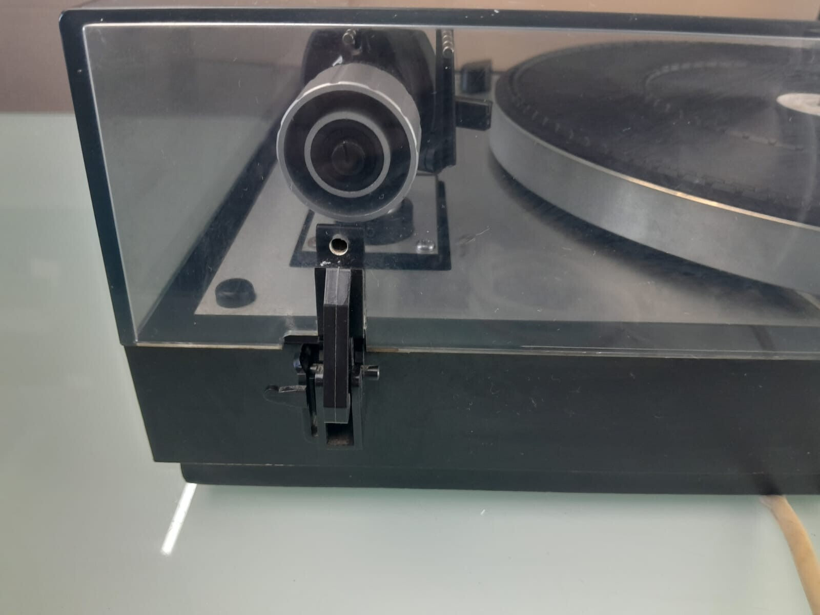 THORENS TD 166 MKII AUDIO TECHNICA CARTRIDGE TURNTABLE