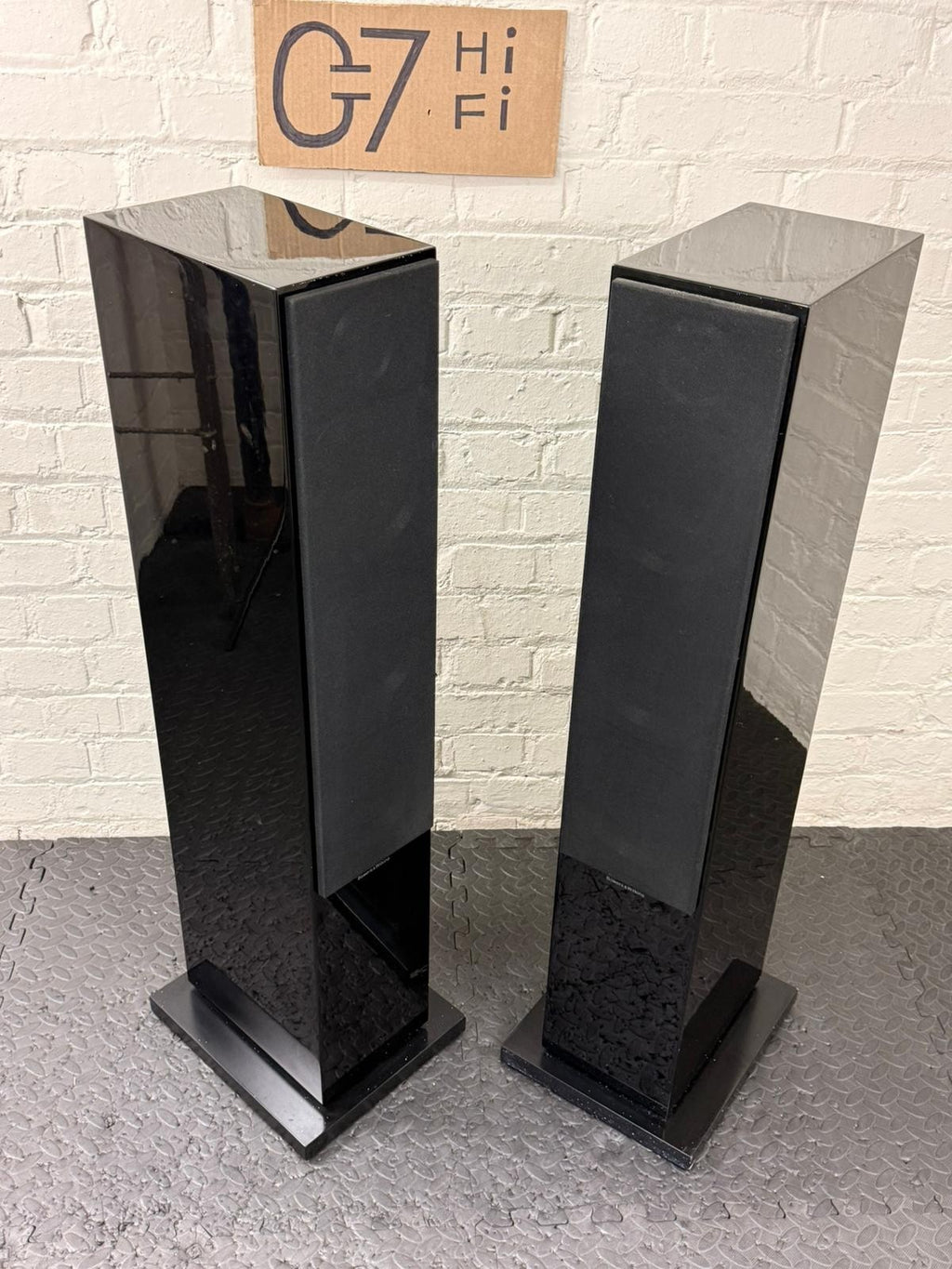 BOWERS & WILKINS B&W CM8 S2 FLOOR STANDING SPEAKERS #002