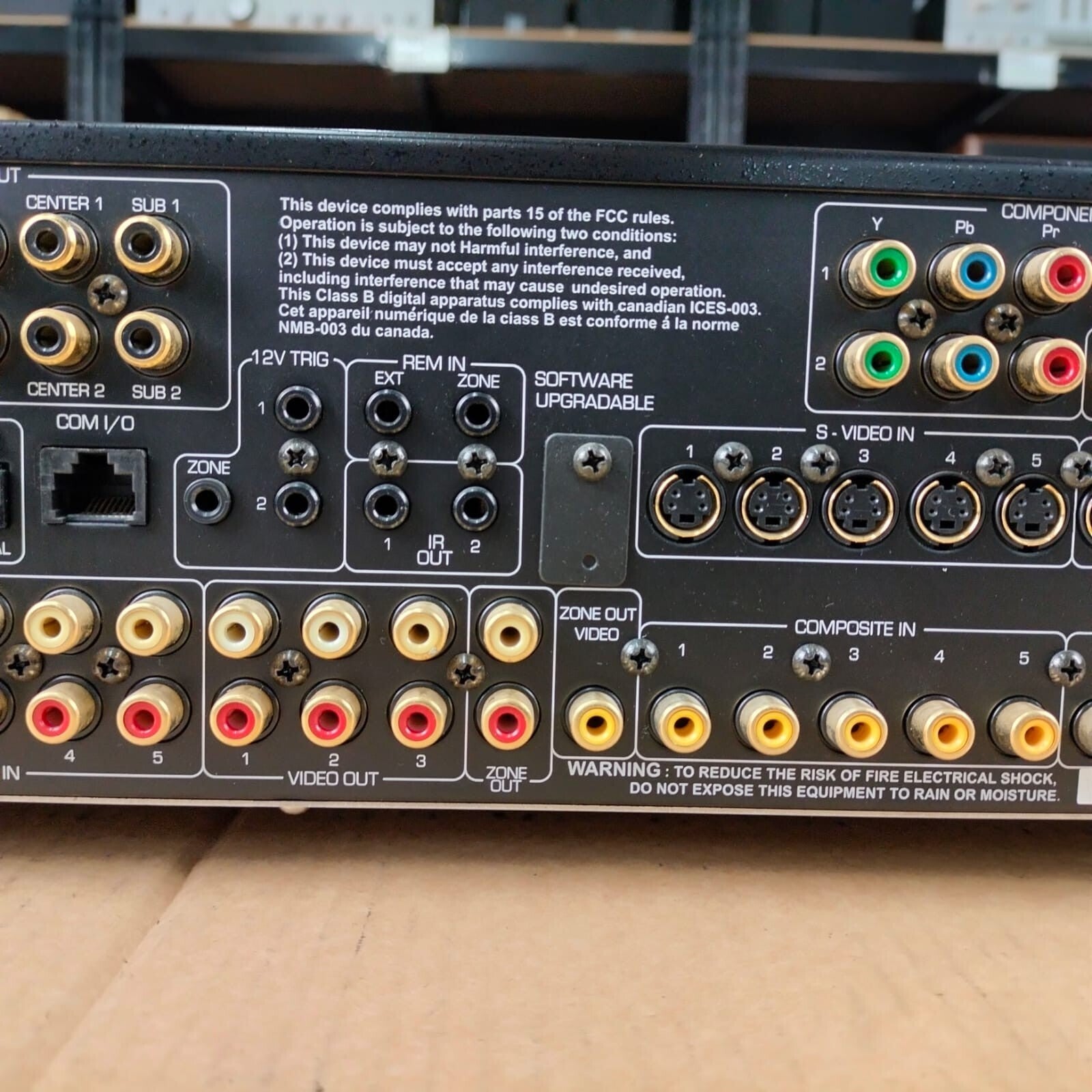 ROTEL RSP 1068 SURROUND SOUND PROCESSOR