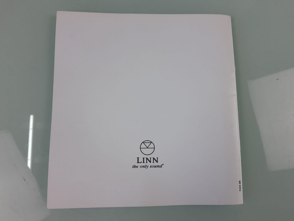 LINN LK85 / 140 STEREO POWER AMPLIFIER OWNERS MANUAL