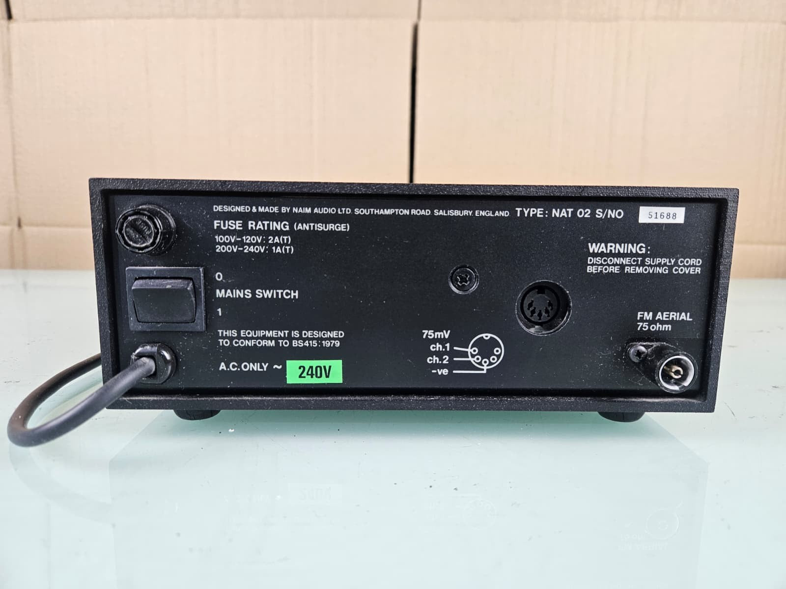 NAIM NAT 02 FM TUNER