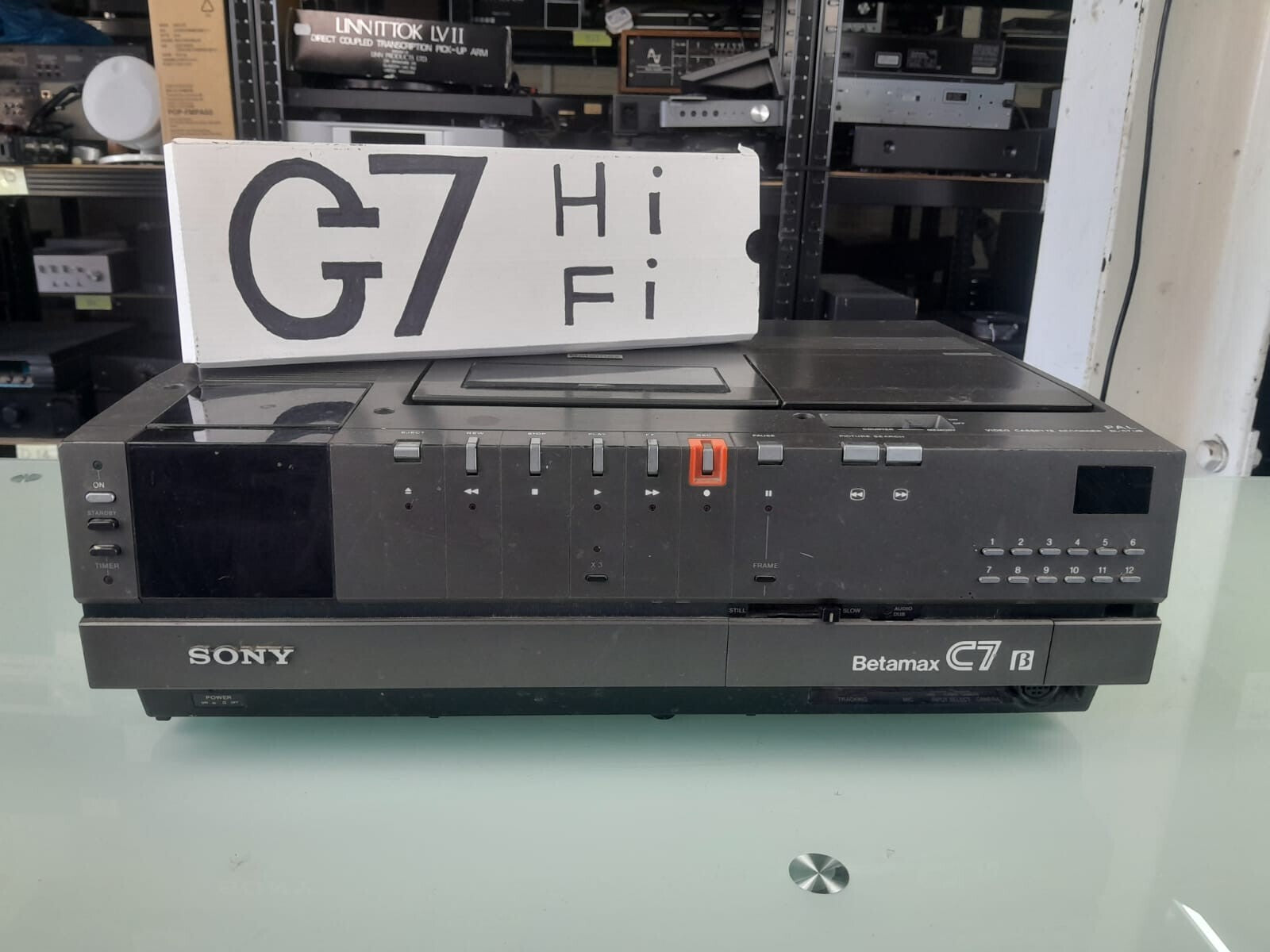 SONY SL C7UB BETAMAX VIDEO CASSETTE RECORDER #003