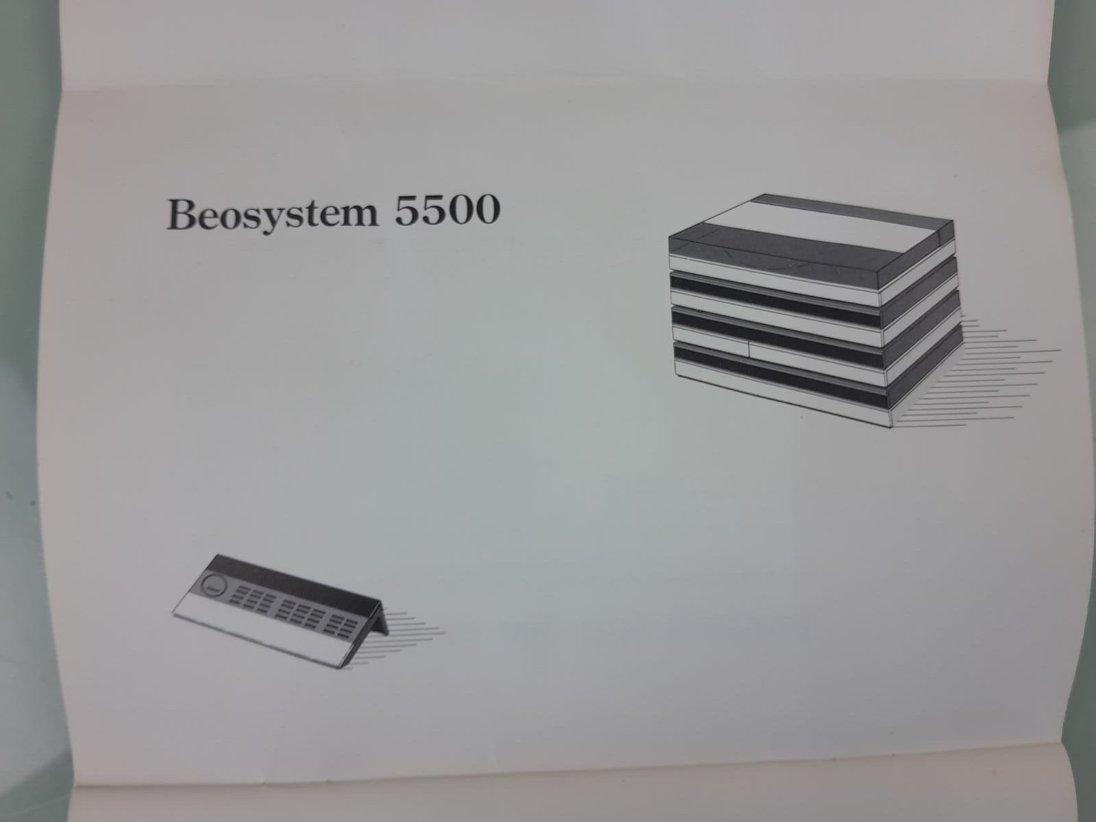 BANG & OLUFSEN B&O BEOCORD 5500 OWNER'S MANUAL