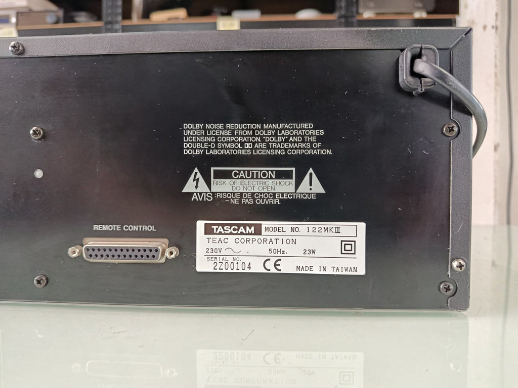 TASCAM 122 MKIII CASSETTE DECK