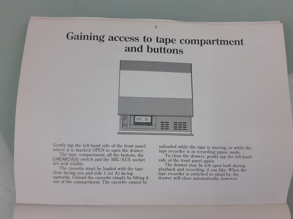 BANG & OLUFSEN B&O BEOCORD 5500 OWNER'S MANUAL
