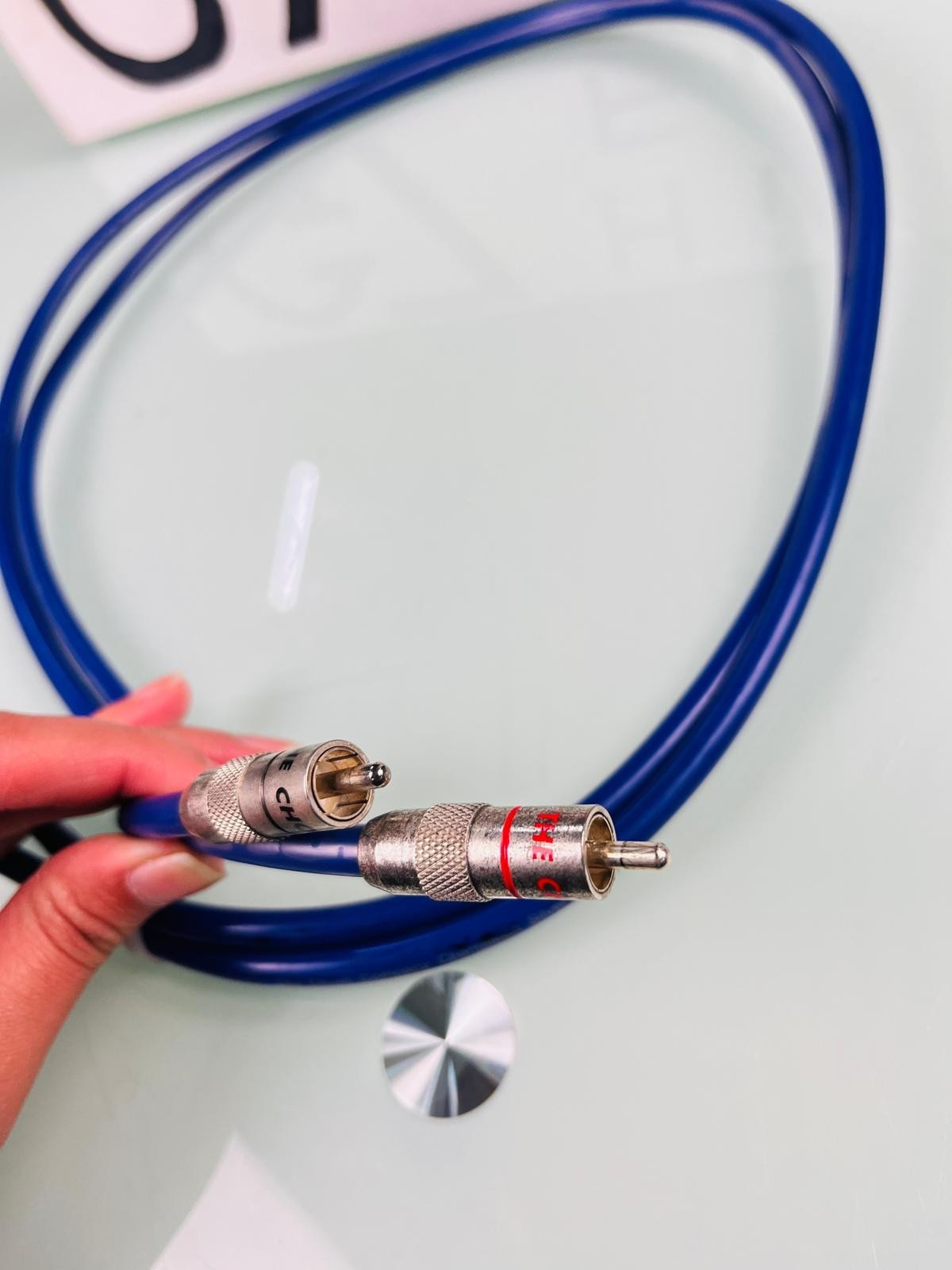 THE CHORD COMPANY CHAMELEON SILVER PLUS RCA INTERCONNCT CABLES