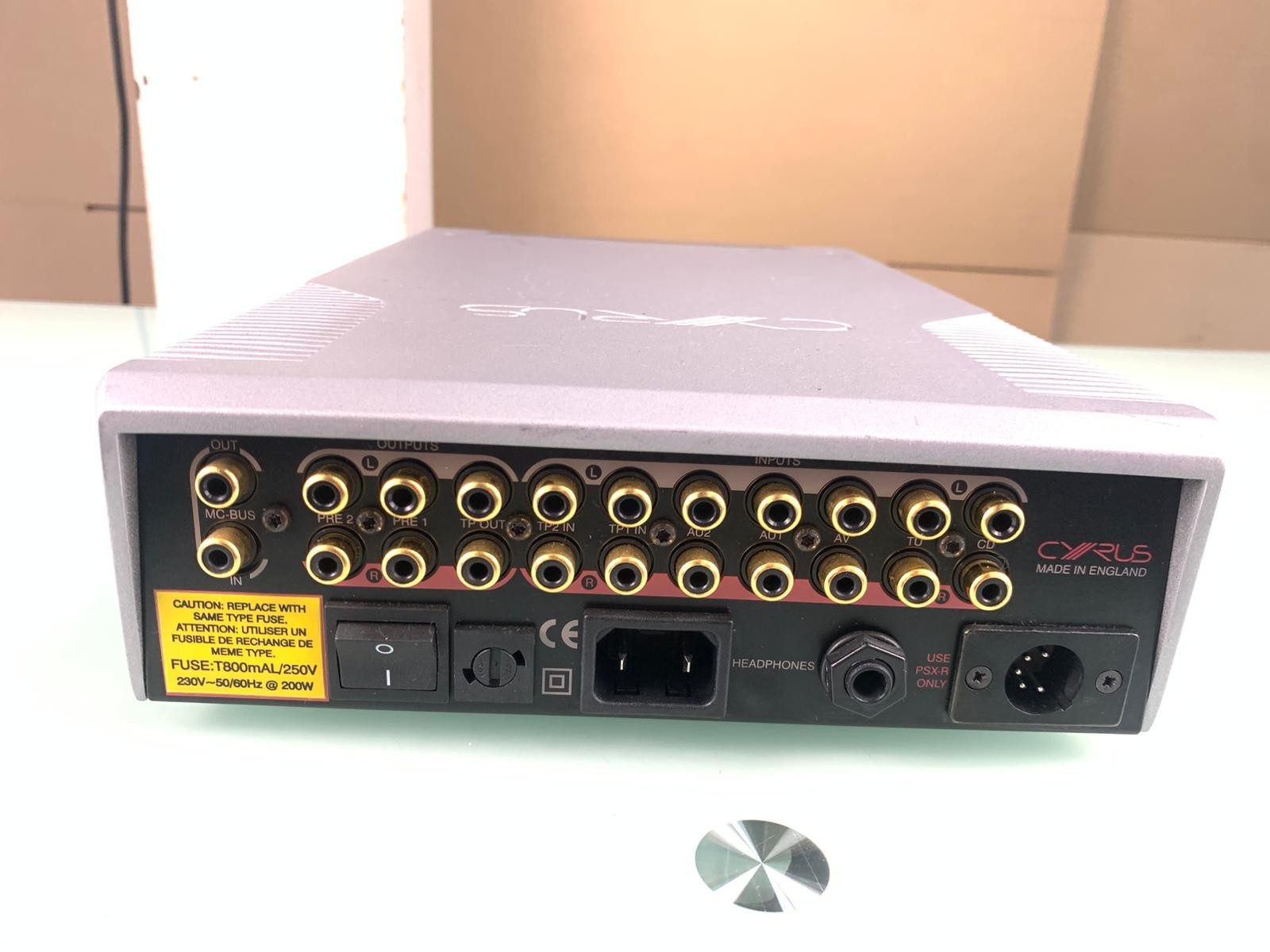 CYRUS PRE X PREAMPLIFIER WITH REMOTE
