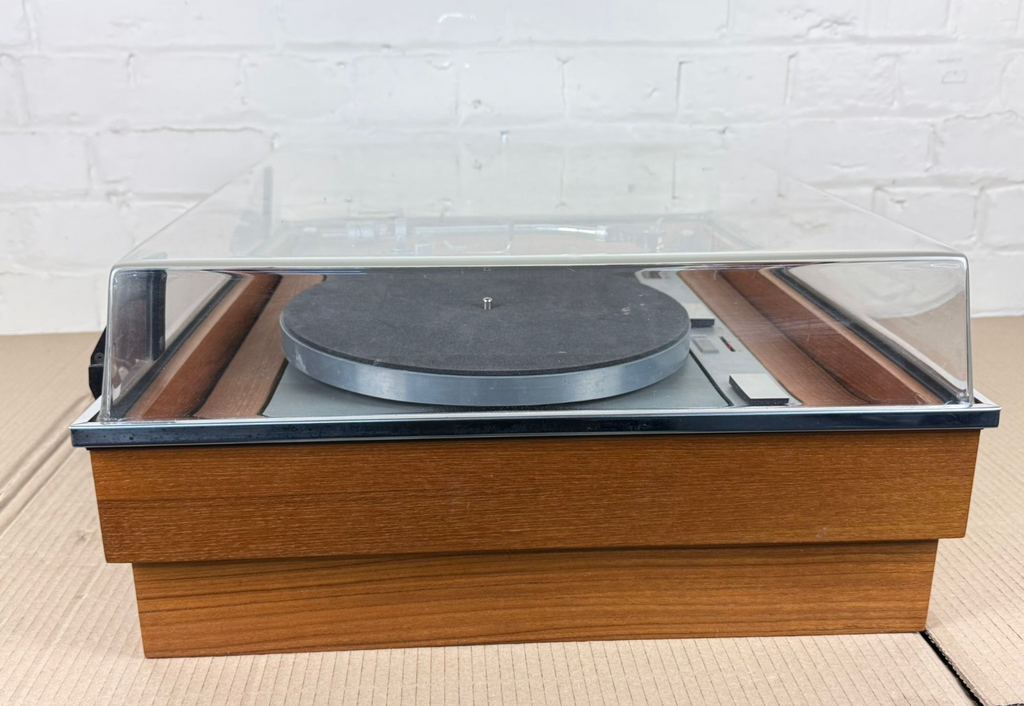THORENS TD 125 TURNTABLE WITH SME 3009 TONEARM & SHURE M75E CARTRIDGE