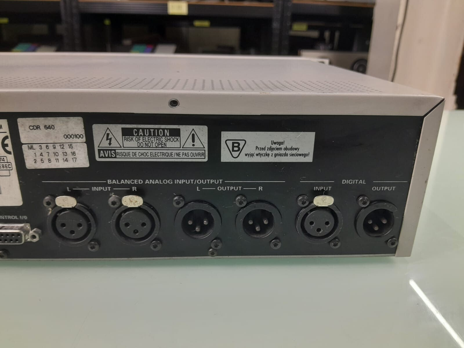 MARANTZ CDR640 CD RECORDER