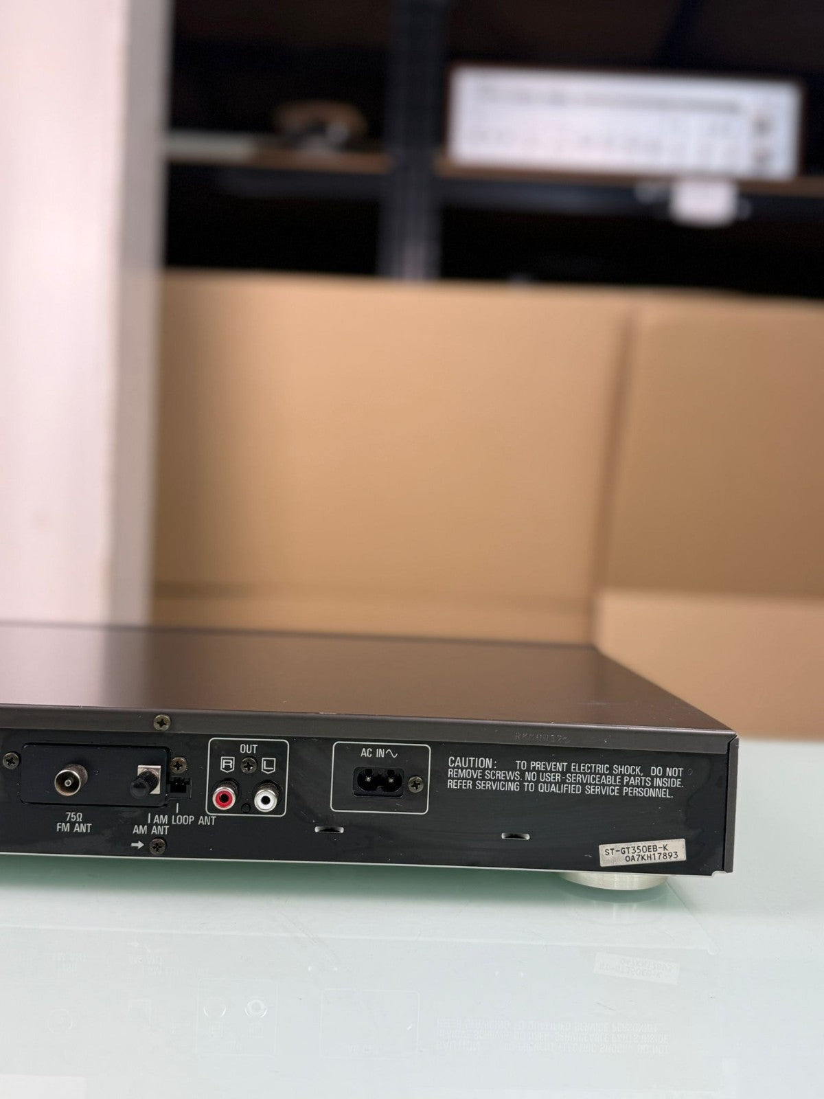 TECHNICS ST GT350 STEREO SYNTHESIZER TUNER