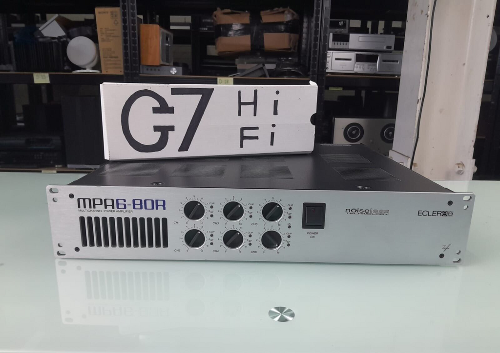ECLER MPA6 80R MULTICHANNEL POWER AMPLIFIER
