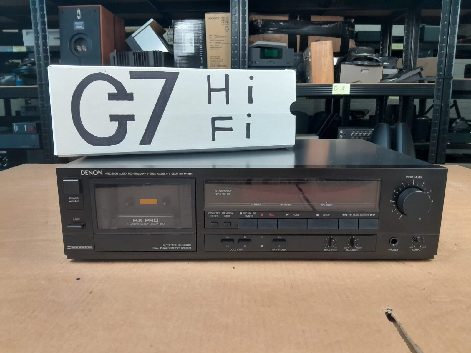 Denon DR-M12HX Stereo Cassette Deck