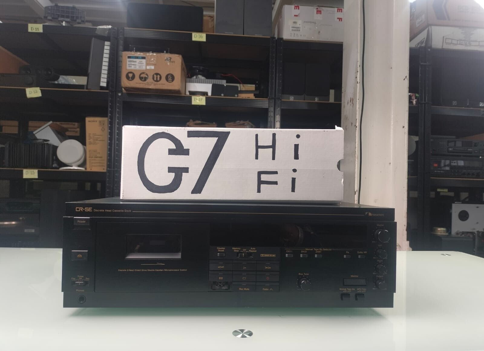 NAKAMICHI CR-5E DISCRETE HEAD CASSETTE DECK