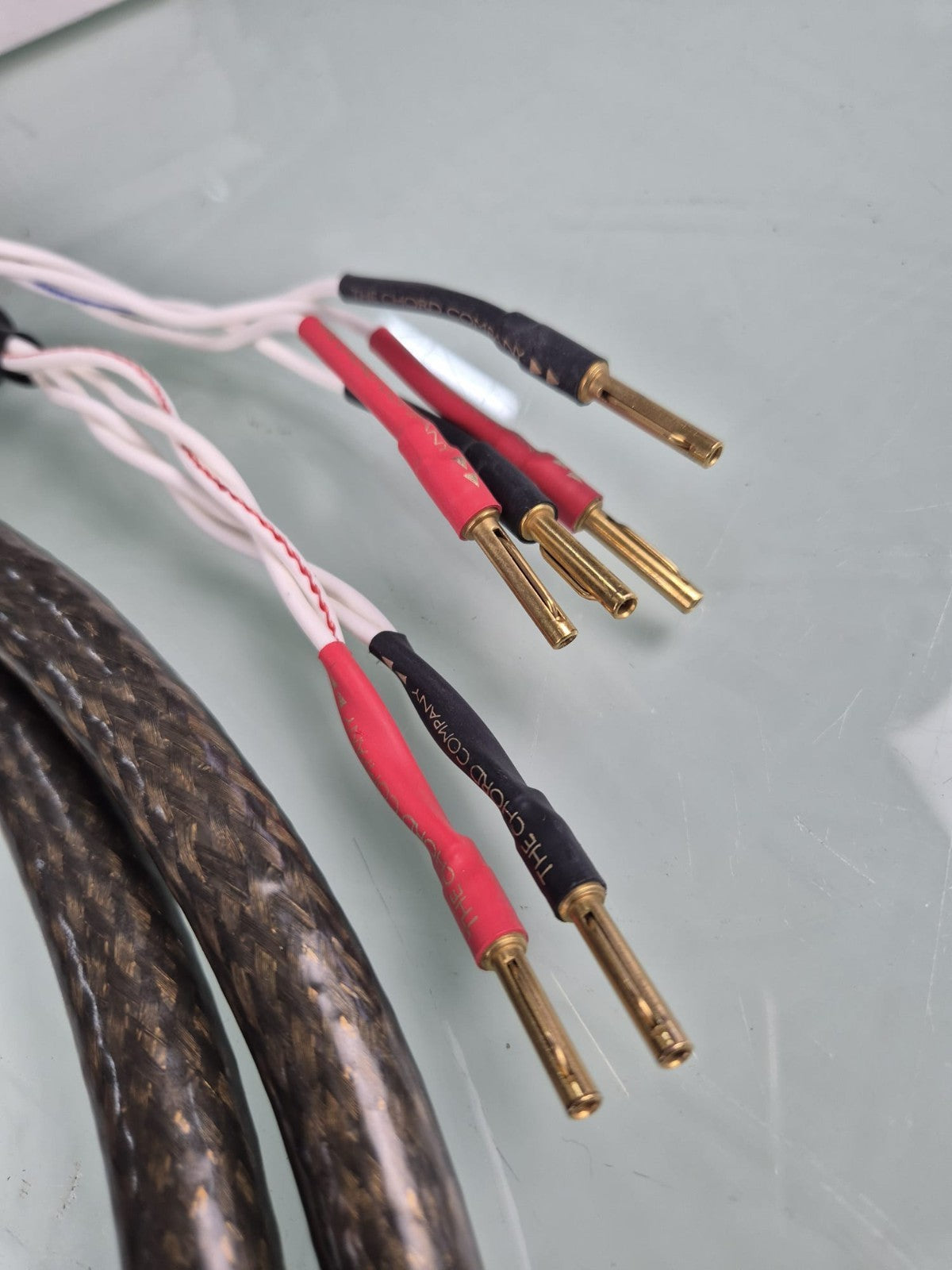 THE CHORD COMPANY EPIC SUPER TWIN SPEAKER CABLES